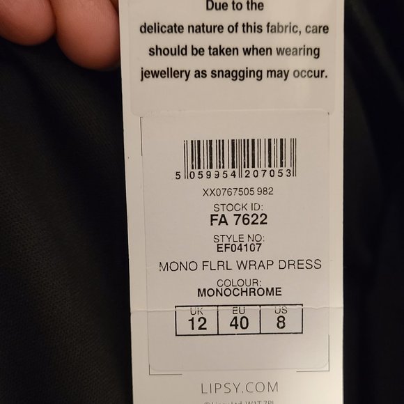 Similar to Ted Baker New With Tags: Lipsy Floral Wrap Midi Dress - Picture 9 of 9